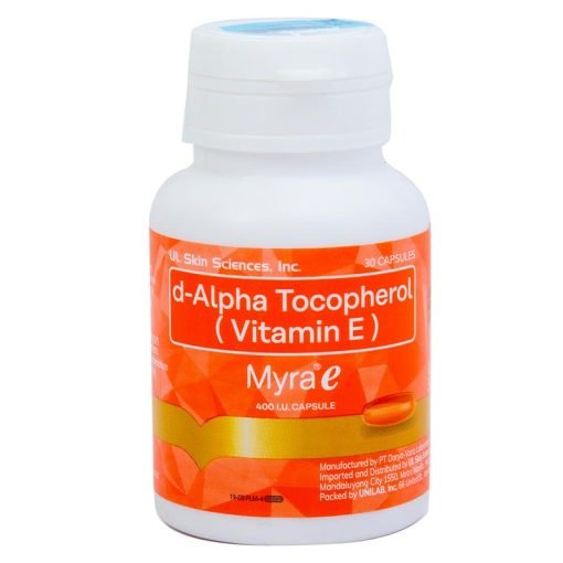 Myra E 400 IU Vitamin E d-Alpha Tocopherol (30 Capsule)