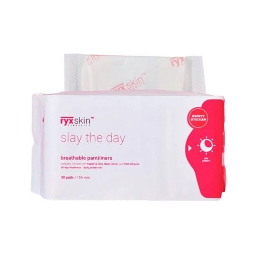 RyxSkin Sincerity Pantiliner With Negative Ion, Nano Silver and FAR Infrared (30 liners)