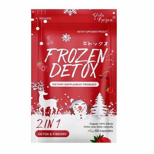 Frozen Detox Dietary Supplement 60 Capsule Made in Thailand