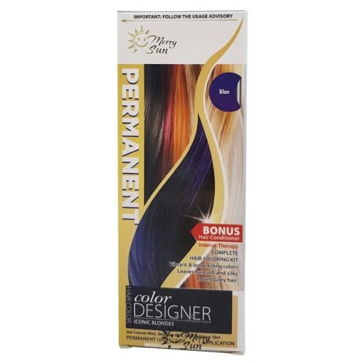 Merry Sun Permanent Hair Coloring Kit Blue By Merrysun Corporation