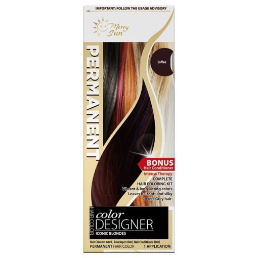 Merry Sun Permanent Hair Coloring Kit Coffee By Merrysun Corporation