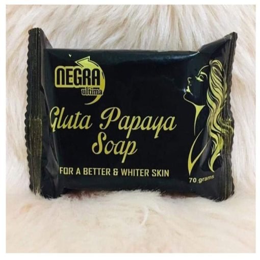 Negra Ultima Gluta Papaya Soap 70g For a Better & Whiter Skin Made in Philippines