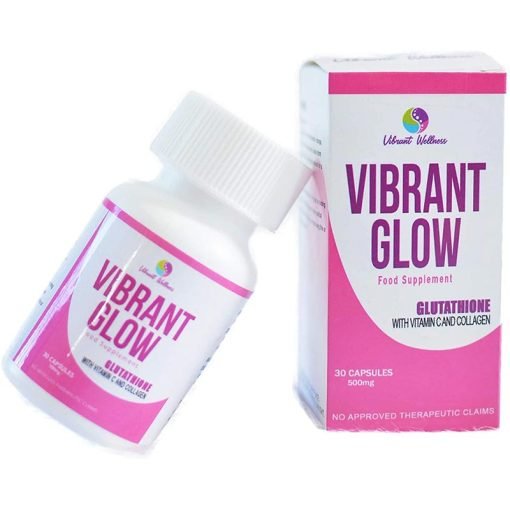 Vibrant Glow Glutathione with Vitamin C and Collagen (30 capsules)