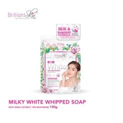 Brilliant Skin Essentials Milky White Whipped Soap 100g