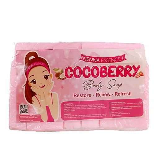 Jenna Essence Cocoberry Soap 10 Bars in 1 Pack