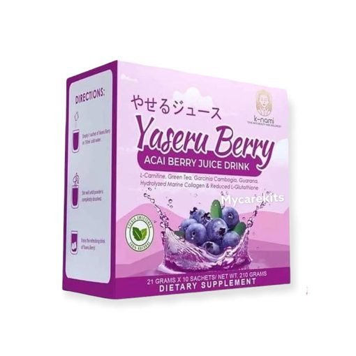Yaseru Berry Acai Berry Juice Drink - Slimming 21g x 10