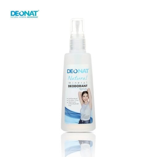 Deonat Natural Mineral Deodorant Underarm Spray 100ml Product of Thailand