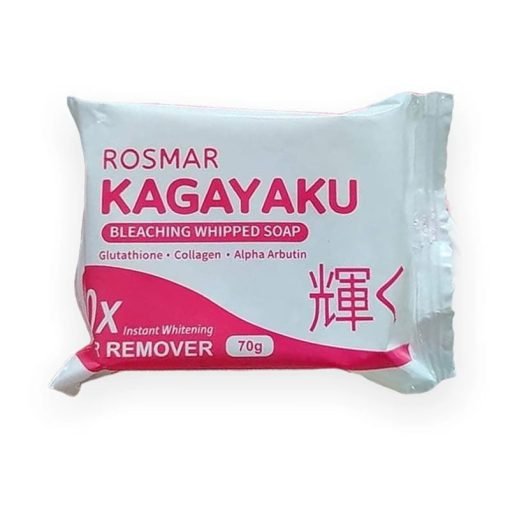 Rosmar Kagayaku Bleaching Whipped Soap 10x Instant Whitening & Scar Remover 70g
