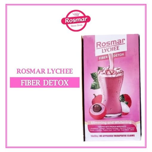 Rosmar Lychee Fiber Detox Slimming & Whitening Drink