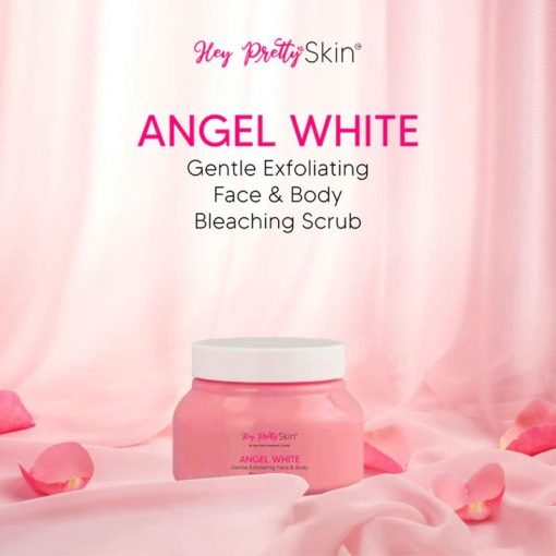 Hey Pretty Skin Angel White Gentle Exfoliating Face & Body Bleaching Scrub