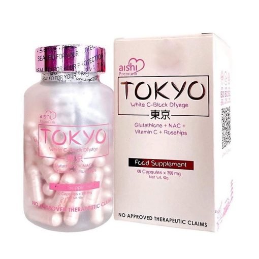 Aishi Premium Tokyo White C-Block Dfyage (Premium 42,000mg Japan Glutathione)