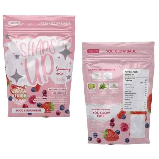 You Glow Babe Shape Up Slimming Juice with Glutathione and Vitamin C Food Supplement