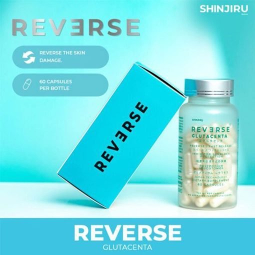 SHINJIRU Wellness Reverse Glutacenta Japan Technology Dietary Supplement 60 Capsules