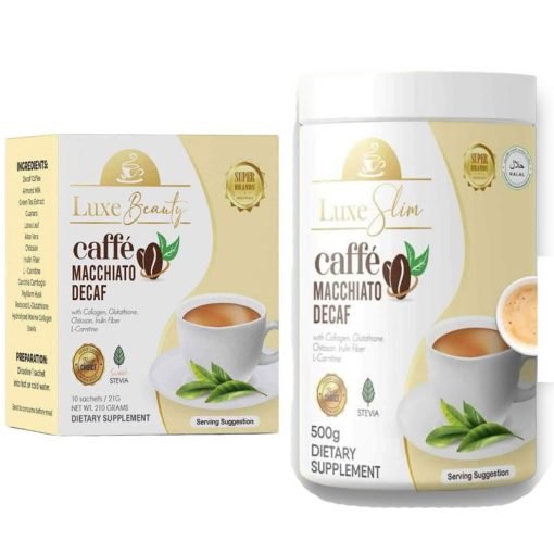 Luxe Slim Caffe Macchiato Decaf with Collagen & Glutathione