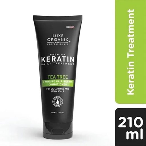 Luxe Organix Hair Professionals Premium Keratin Treatment Tea Tree Deep Repair Daily Conditioner 250ml