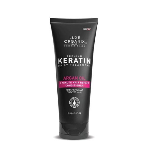 Luxe Organix Hair Professionals Premium Keratin Treatment Argan Oil Deep Repair Daily Conditioner 250ml