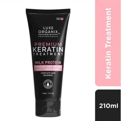 Luxe Organix Hair Professionals Premium Keratin Treatment Milk Protein Deep Repair Daily Conditioner 250ml