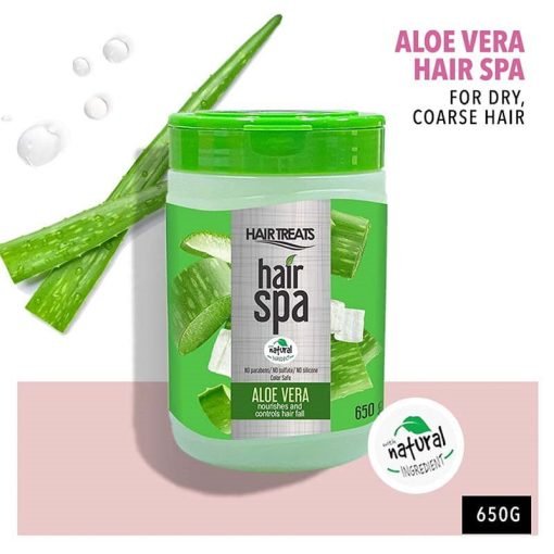 Hair Treats Hair Spa Aloe Vera Helps Control Hair Fall 650g