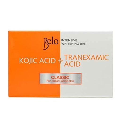 Belo Intensive Whitening Bar Kojic Acid + Tranexamic Acid Classic for Radiant White Skin 65g