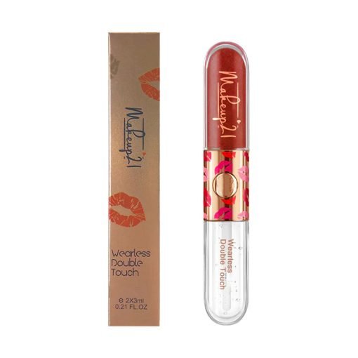 Makeup21 Wearless Double Touch Liquid Lipstick + Lip Gloss