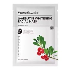 VIBRANT GLAMOUR α-Arbutin Whitening Facial Mask