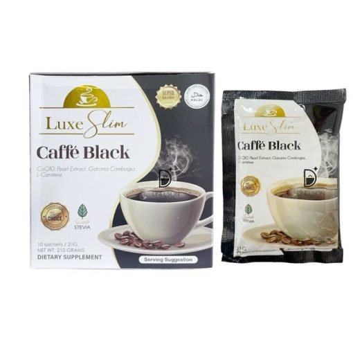 Luxe Slim Caffe Black 10 Sachets/21g