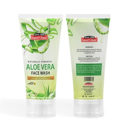 Saeed Ghani Naturally Powerful Aloe Vera Face Wash