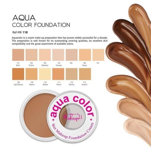 Makeup21 Wet Make up Foundation Cream