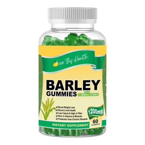 Barley Gummies with Super Greens 1200mg 60 Gummies
