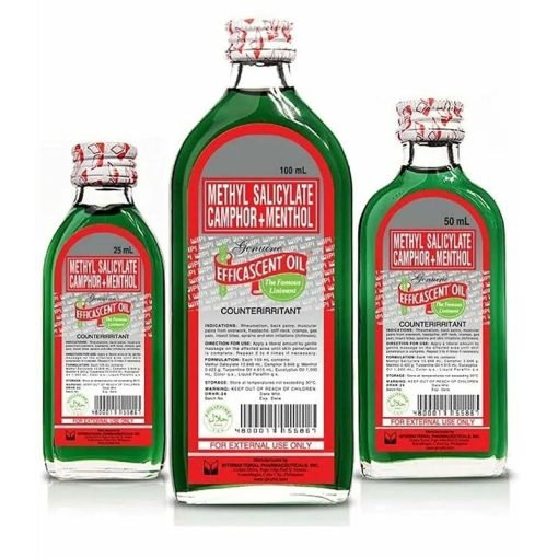 Methyl Salicylate Camphor + Menthol Efficascent Oil