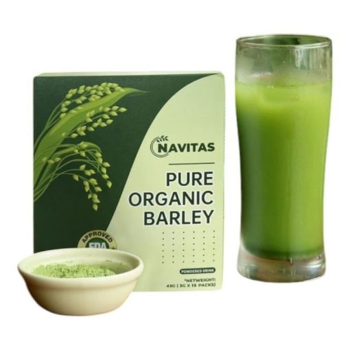 Navitas Pure Organic Barley Grass Powder 3g x 15 Packs