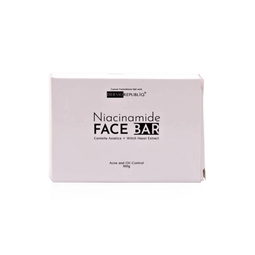 Dermorepubliq Niacinamide Acne And Oil Control Face Bar Soap 100g
