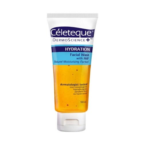 CELETEQUE DermoScience Hydration Facial Wash with NMF (Natural Moisturizing Factor)