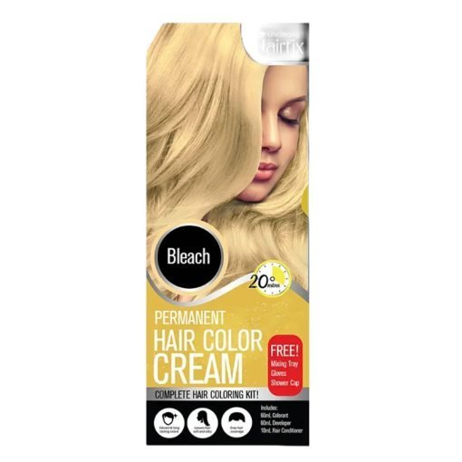 Hairfix Bleach Permanent Hair Color Cream Kit