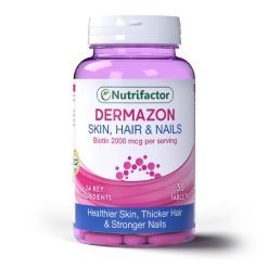 Nutrifactor Dermazon Skin, Hair & Nails Biotin 2000 mcg Per Serving