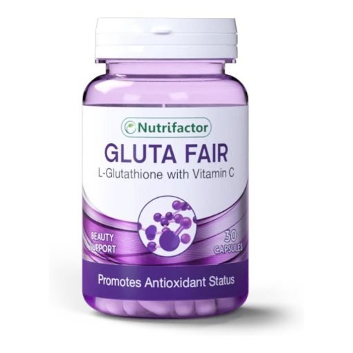 Nutrifactor Gluta Fair L-Glutathione with Vitamin C 30 Capsule