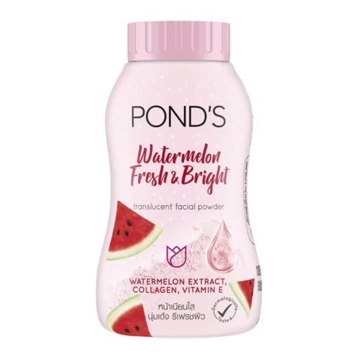 Ponds Watermelon Fresh And Bright Translucent Facial Powder