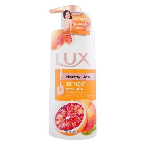 Lux Hydrating Glow Energizing Grapefruit Fragrance Body Wash 500ml
