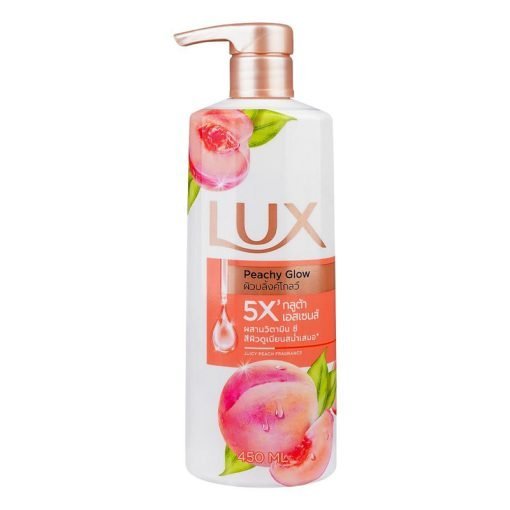 Lux Peachy Glow Juicy Peach Fragrance Body Wash 500ml