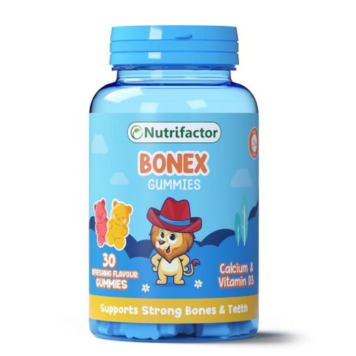 Nutrifactor Bonex Gummies Support Strong Bones & Teeth 30 Gummies