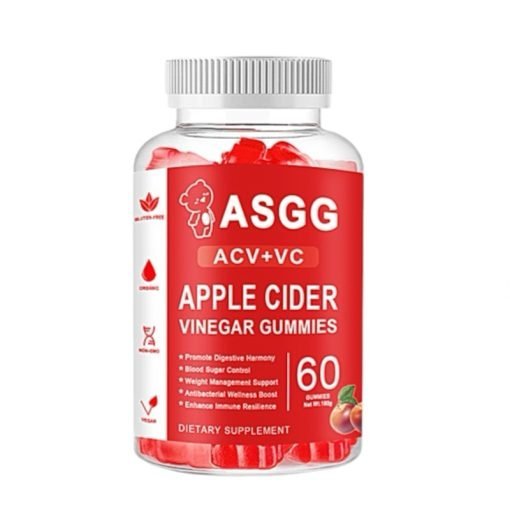 ASGG Apple Cider Vinegar 60 Gummies