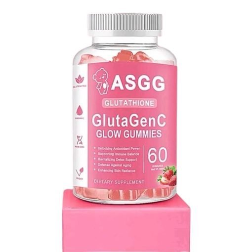ASGG Glutathione GlutaGenC Glow 60 Gummies