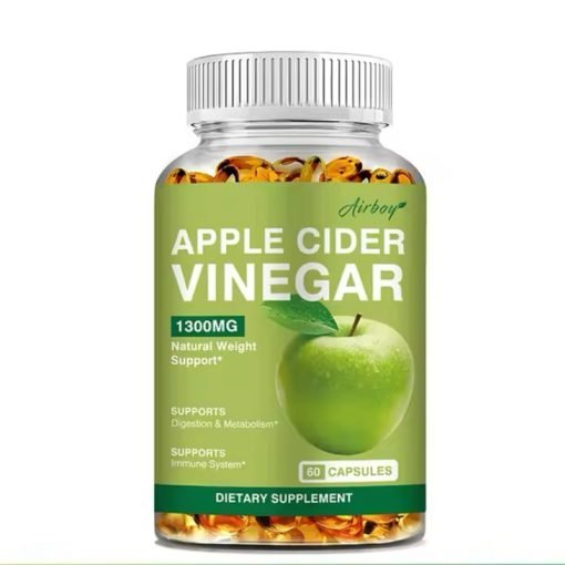 Airboy Natural Apple Cider Vinegar 1300mg x 60 Capsules