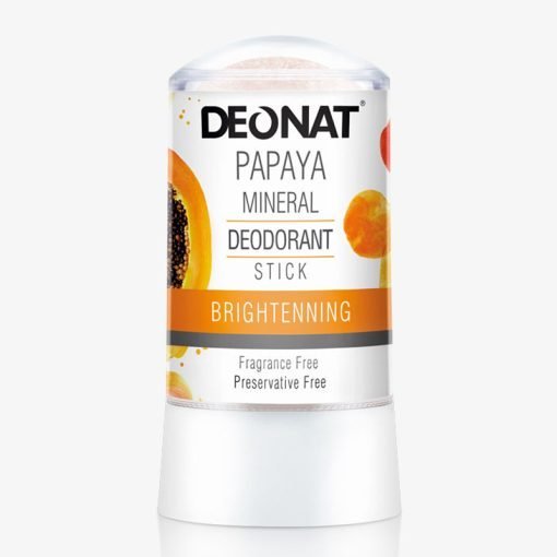 Deonat Papaya Mineral Deodorant Brightening Stick 40g Product of Thailand