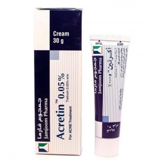 Jamjoom Pharma Acretin Tretinoin 0.05% w/w For Acne Treatment 30g