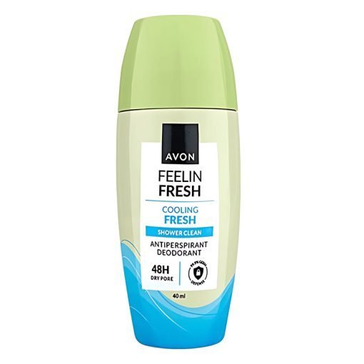 Avon Feelin Fresh Cooling Fresh Shower Clean Anti-Perspirant Deodorant Roll-On 40ml