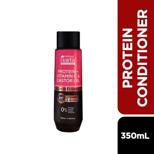 Hairfix Protein + Vitamin C & Castor Oil Conditioner Straight & Restore 350ml