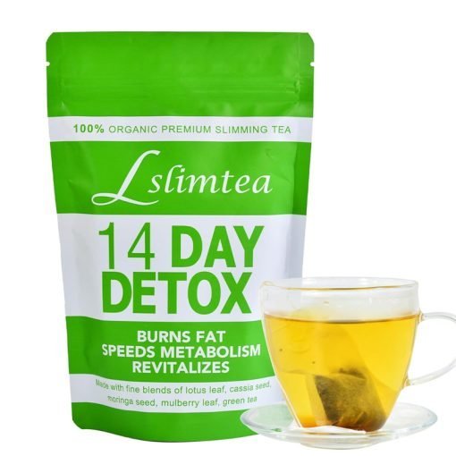 Natural Slim Tea 14 Day Detox with Organic Green Tea for Body Cleanse for Belly Fat 14 Slimming Tea bags