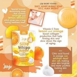 Joji Secret Young Orange & Lime Silky Whipp Bubble Soap 100g