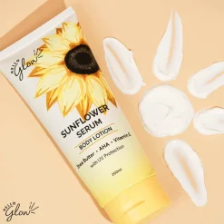 Hello Glow Sunflower Serum Body Lotion With UV Protection 200ml